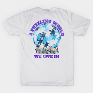 A Puzzling World Autism Awareness T-Shirt